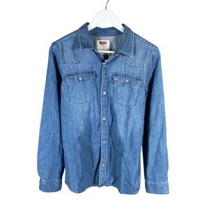 Unisex Levi's - Denim shirt, size 170 - 176 - Light blue (1)