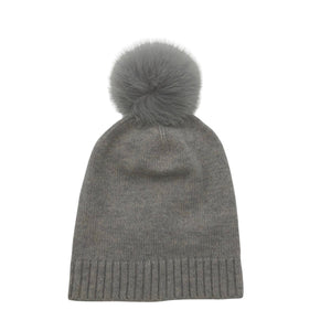Unisex A+more - Winter beanie, size 52 - 54 cm - Gray (1)