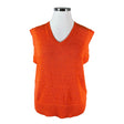 Unisex O.I.S - Knit vest, size 44 - Orange ()