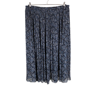 Unisex Uniqlo - Fabric skirt, size 42 - Blue (1)
