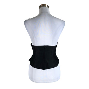Unisex Christie de la Rue - Top, size 38 - Black (2)