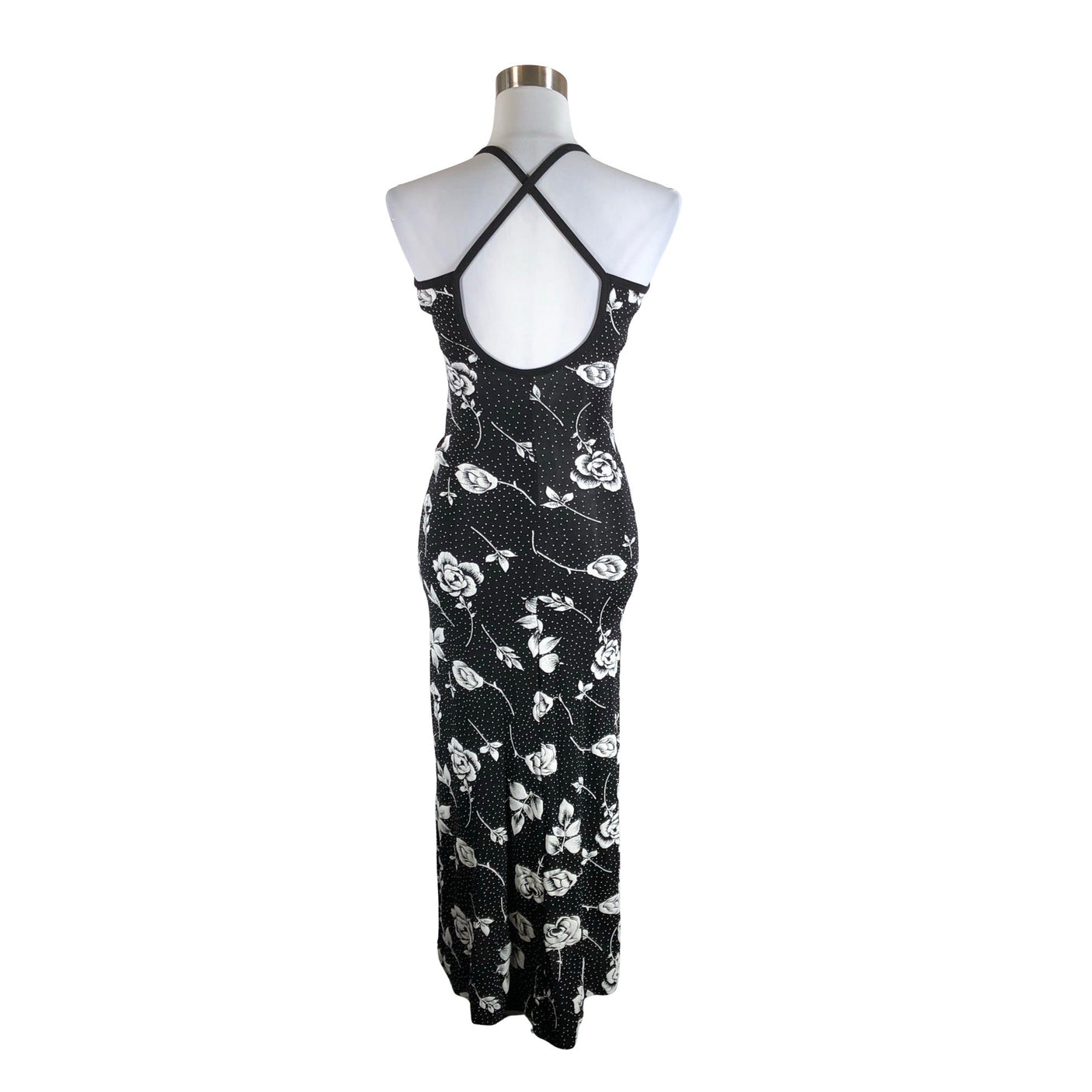 Unisex Axxess - Tricot dress, size 36 - Black (2)