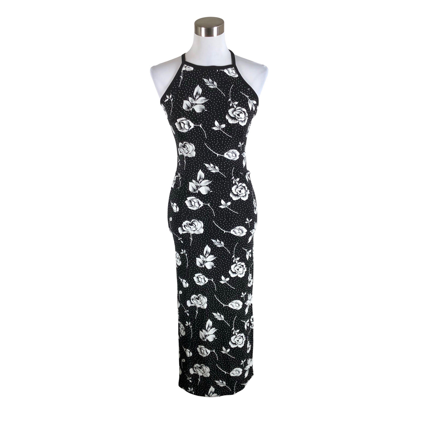 Unisex Axxess - Tricot dress, size 36 - Black (1)