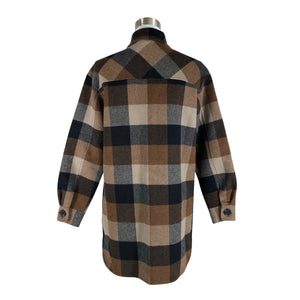 Unisex Nanso - Wool coat, size 34 - Brown (2)