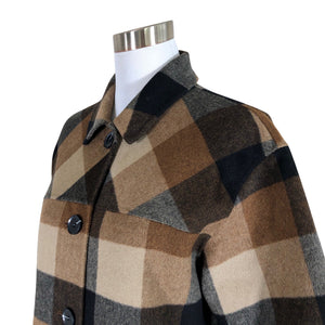 Unisex Nanso - Wool coat, size 34 - Brown (3)