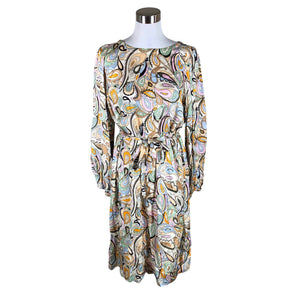 Unisex Mos Mosh - Schiffon dress, size 38 - Beige (1)