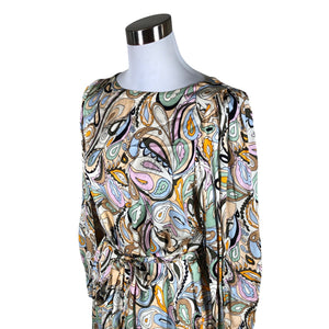 Unisex Mos Mosh - Schiffon dress, size 38 - Beige (3)