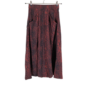 Unisex InWear - Fabric skirt, size 36 - Wine red (1)