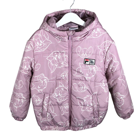 Unisex Fila - Winter jacket, size 122 - 128 - Light pink ()