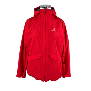 Unisex Haglöfs - Outdoor jacket, size 42 - Red (1)