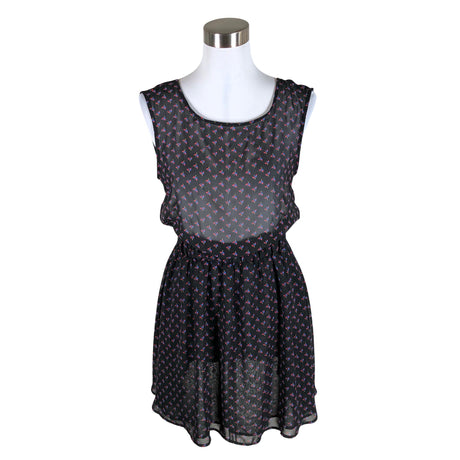 Unisex American Apparel - Schiffon dress, size 34 - Black ()