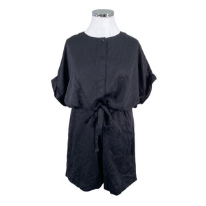 Unisex Papu - Short overalls, size 44 - Black (1)