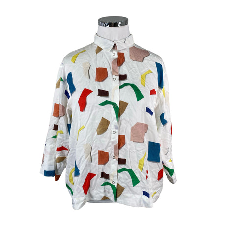 Unisex Papu - Blouse, size 42 - White ()