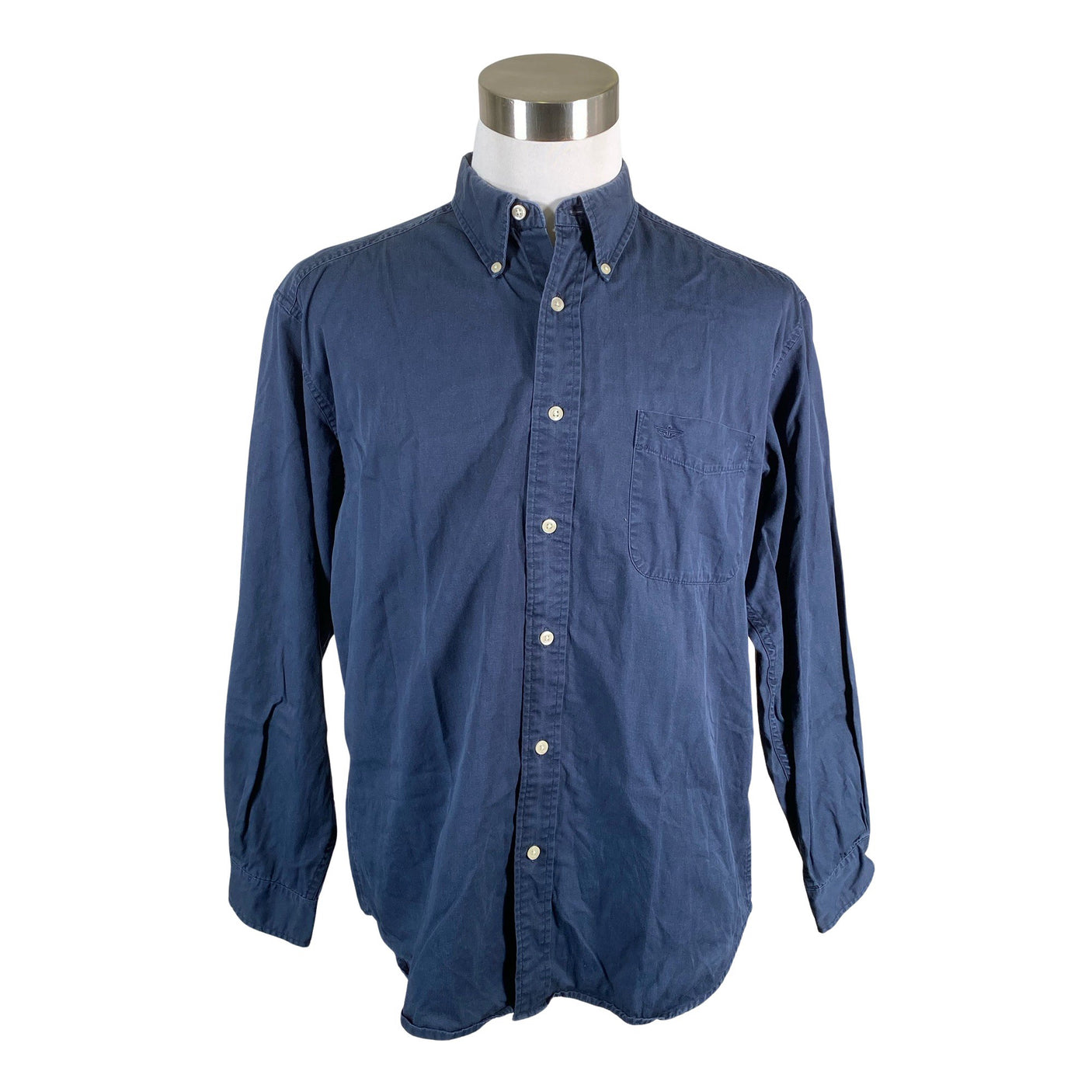 Unisex Dockers - Collared shirt, size L - Blue (1)