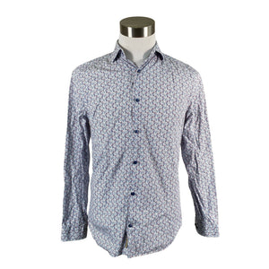 Unisex Riley - Collared shirt, size M - Blue (1)
