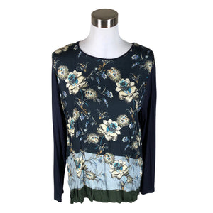 Unisex Milano Italy - Blouse, size 40 - Blue (1)