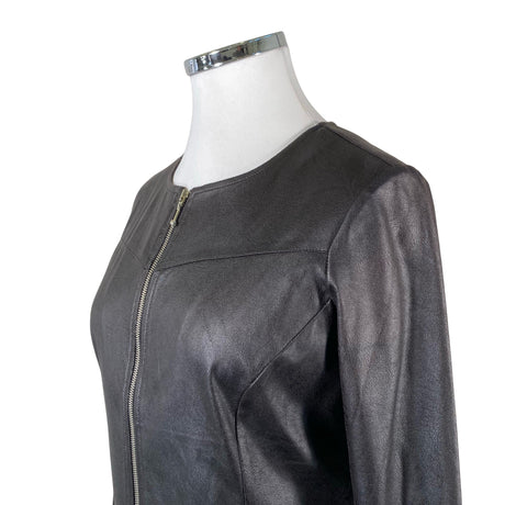 Unisex Muotitorppa - Leather jacket, size 42 - Black (2)