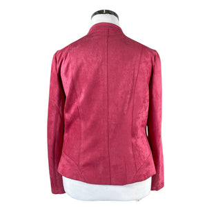 Unisex Gerry Weber - Leather jacket, size 42 - Pink (2)