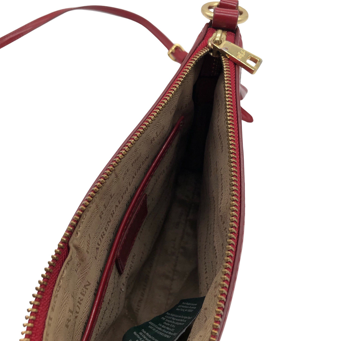 Unisex Lauren Ralph Lauren - Shoulder bag, size Midi - Red (2)