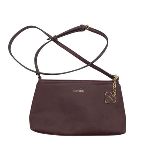 Unisex Calvin Klein - Shoulder bag, size Midi - Wine red (1)