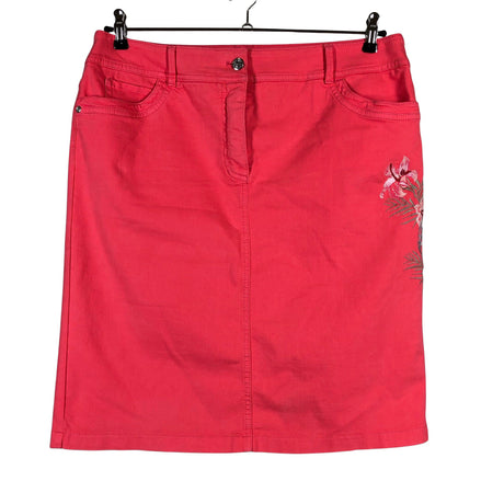 Unisex Gerry Weber - Fabric skirt, size 44 - Red ()
