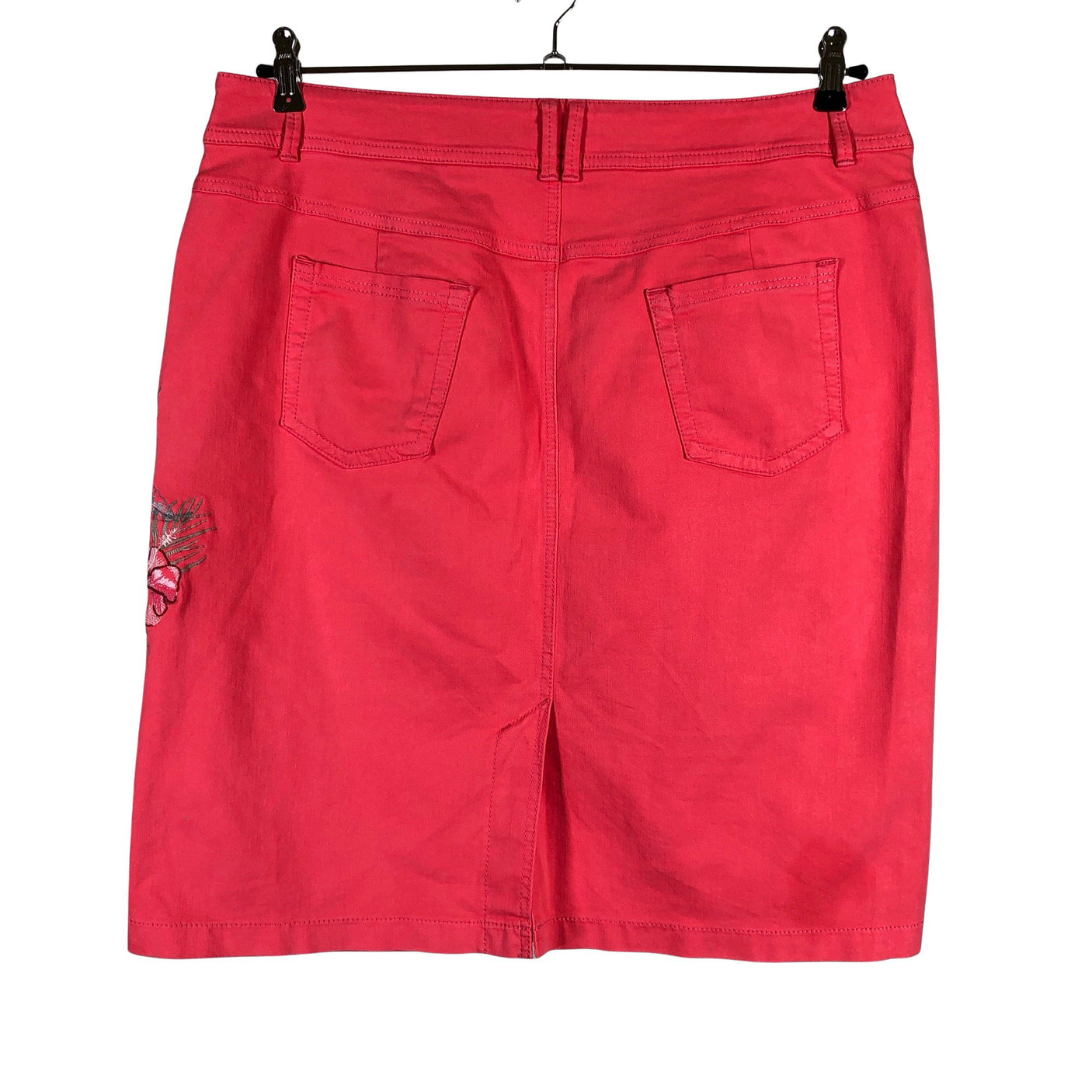 Unisex Gerry Weber - Fabric skirt, size 44 - Red (2)