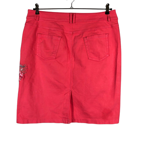 Unisex Gerry Weber - Fabric skirt, size 44 - Red (2)