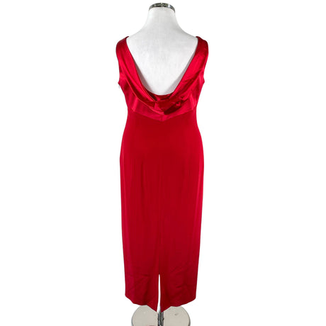 Unisex Simon Ellis - Evening dress, size 44 - Red (2)