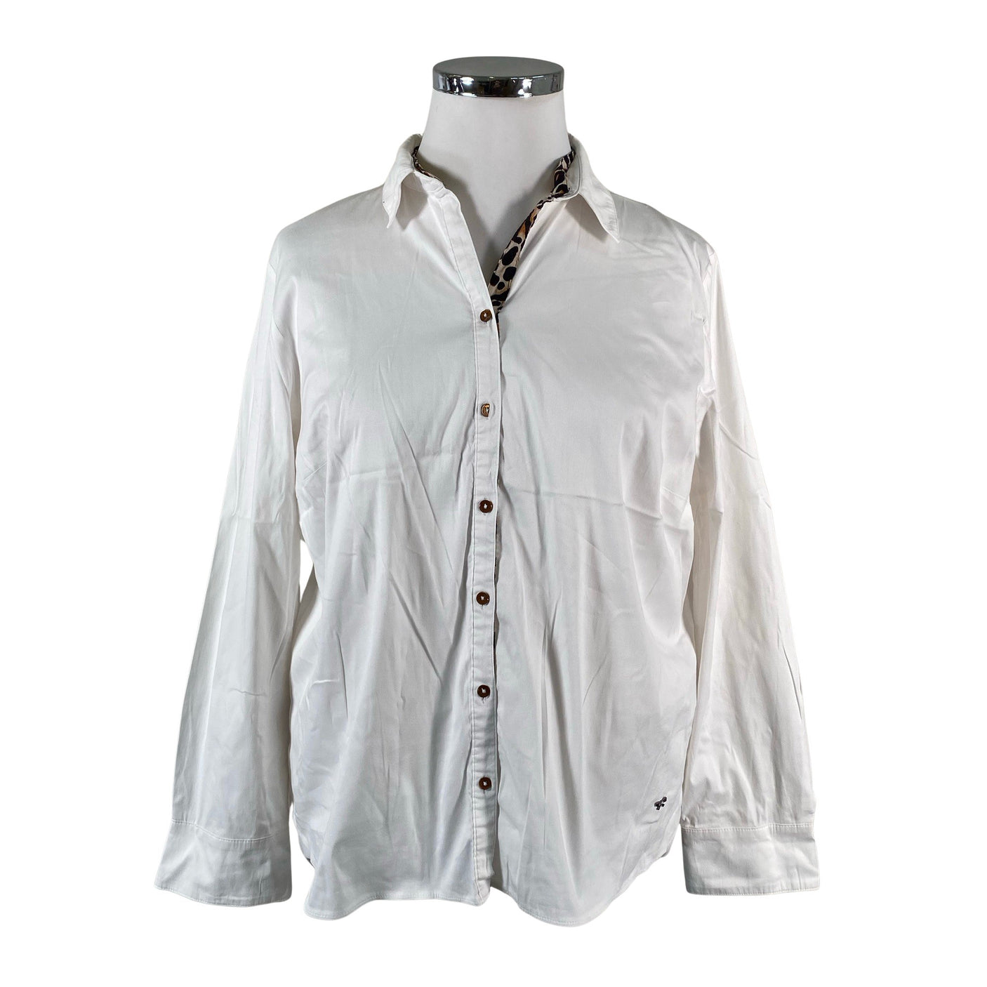 Unisex Gerry Weber - Collared shirt, size 44 - White (1)