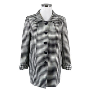 Unisex Tahari - Wool coat, size 42 - White (1)