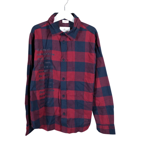 Unisex s.Oliver - Collared shirt, size 134 - 140 - Red ()