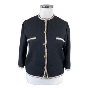 Unisex Luisa Spagnoli - Jacket, size 40 - Black (1)