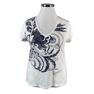 Unisex Desigual - T-shirt, size 42 - White (1)