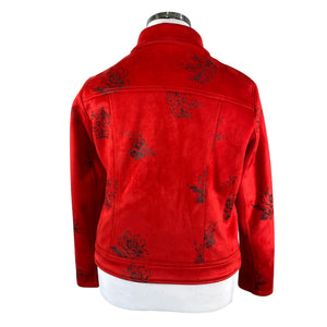 Unisex Desigual - Leather jacket, size 46 - Red (3)