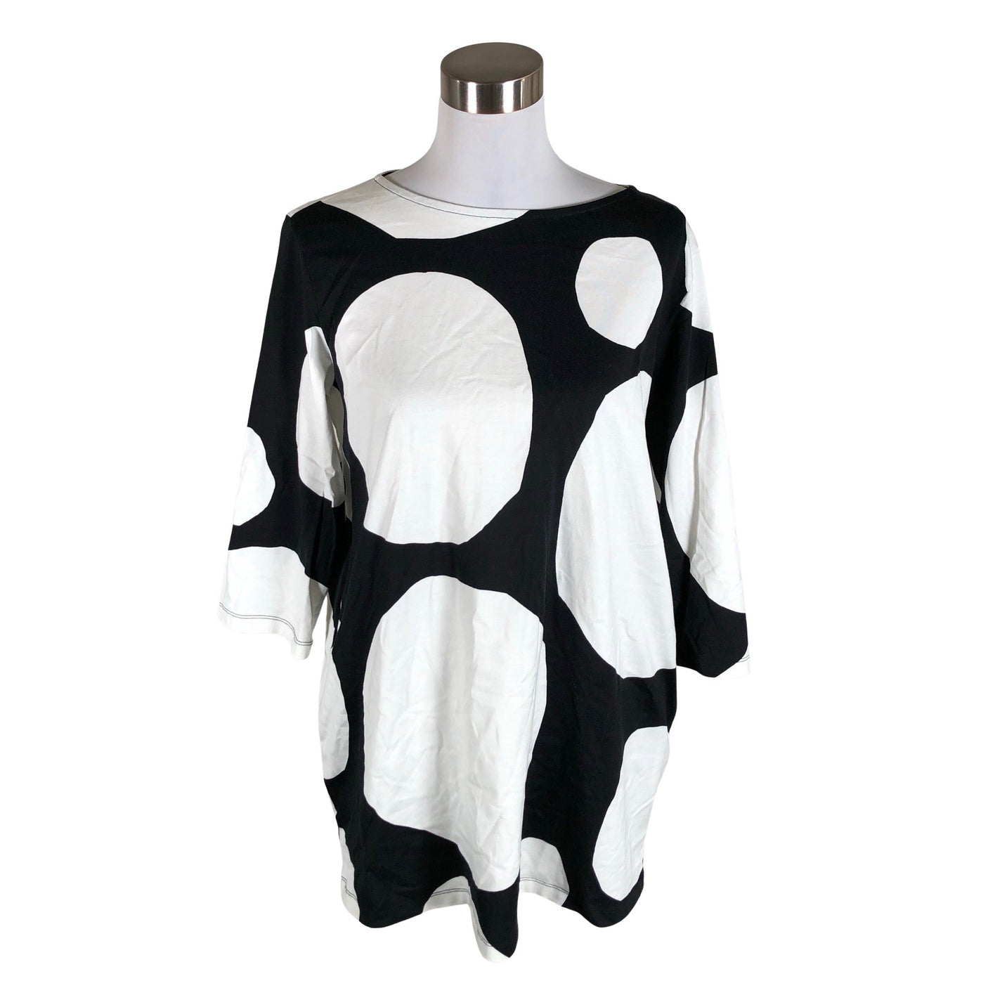 Unisex Marimekko - Tricot tunic, size 40 - Black (1)