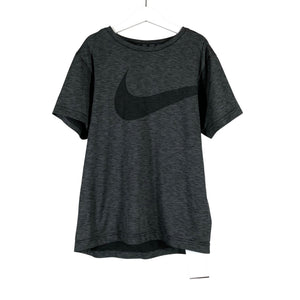 Unisex Nike - Sports shirt, short sleeve, size 152 - 158 - Gray (1)
