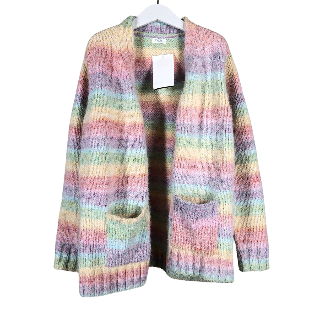 Unisex Next - Cardigan, size 134 - 140 - Light pink (1)