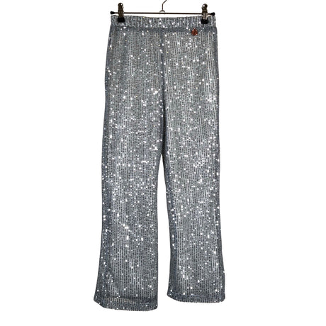 Unisex Angel&Rocket - Party trousers, size 134 - 140 - Silver ()