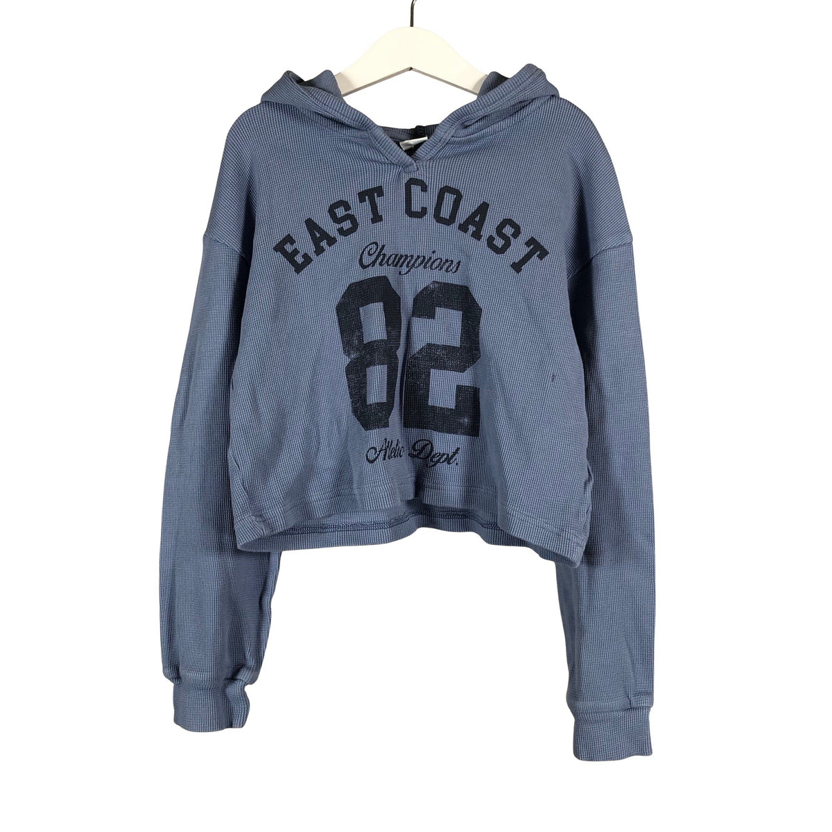 Unisex Lindex - Hoodie, size 146 - 152 - Light blue (1)