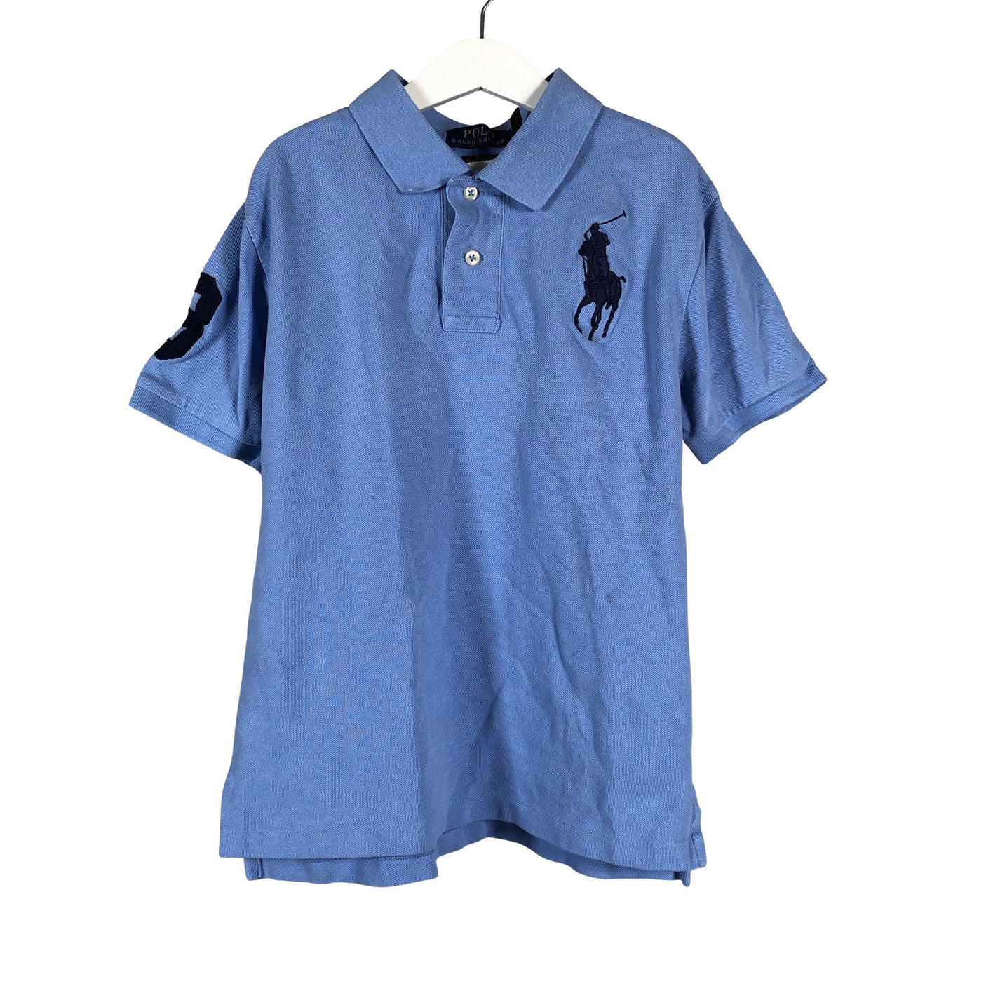 Unisex Polo Ralph Lauren - Polo shirt, size 140 - 146 - Blue (1)