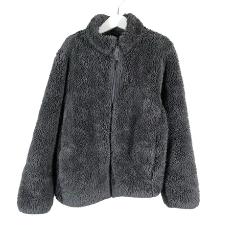 Unisex Uniqlo - Fleece jacket, size 134 - 140 - Gray ()
