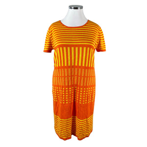 Unisex Marimekko - Knit dress, size 44 - Orange (1)