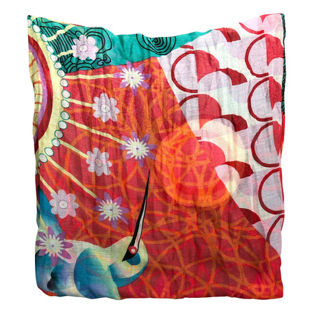 Unisex Desigual - Scarf, size Maxi - Red (2)