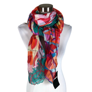 Unisex Desigual - Scarf, size Maxi - Red (1)