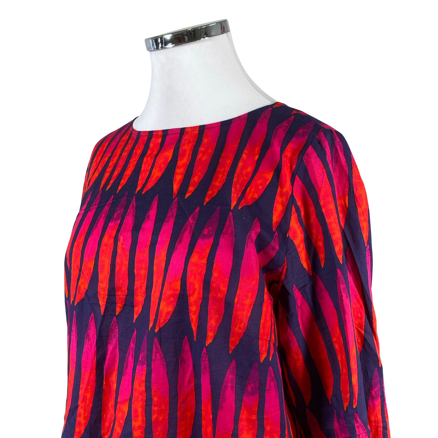 Unisex Marimekko - Schiffon dress, size 46 - Blue (2)