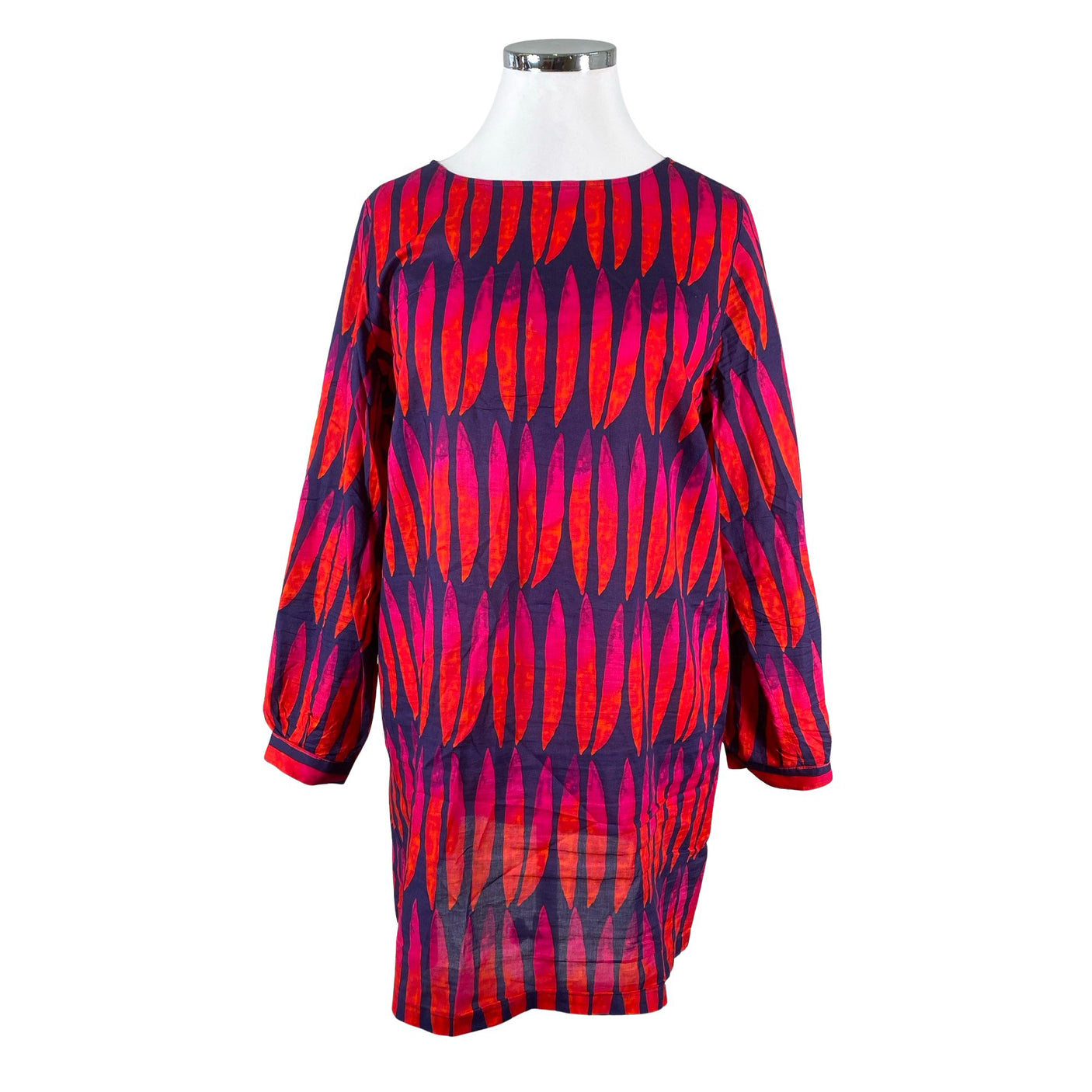 Unisex Marimekko - Schiffon dress, size 46 - Blue (1)