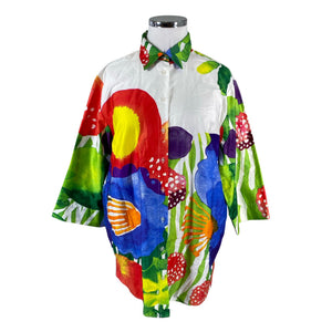 Unisex Marimekko - Tunic, size 44 - White (1)