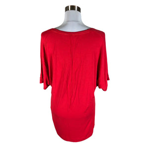 Unisex Marimekko - Tricot tunic, size 40 - Red (2)