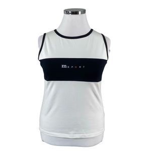 Unisex Marimekko - Tricot tank top, size 42 - White (1)