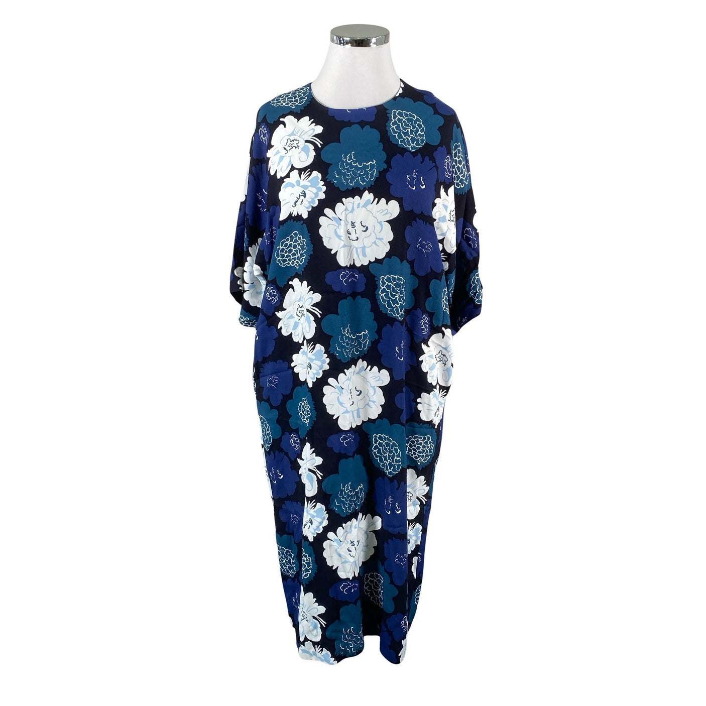 Unisex Marimekko - Schiffon dress, size 42 - Black (1)